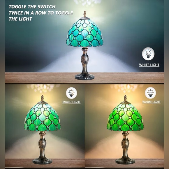 Tiffany Style Dragonfly Lamp NWT - Picture 3 of 6